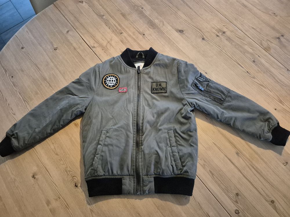 Coole Kinder Übergangsjacke Bomberjacke Zara Gr 122 Frühling