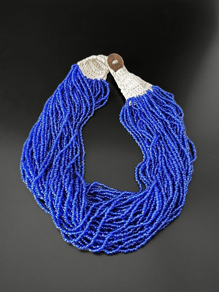 Catenine: Antike Konyak Naga Glasperlenkette – Usato da Luzern venduto da downtonabbey