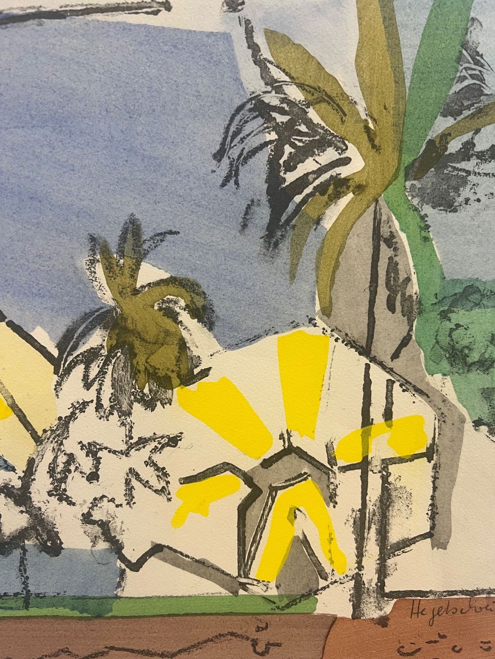 Arts picturaux & lithographies: Max HEGETSCHWEILER (1902 - 1995), Handsigniert – D'occasion à Brüttisellen par Betty_1972 5