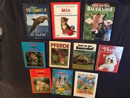 10 Kinderbücher Tiergeschichten Bauernhof Wald Wiese Top!