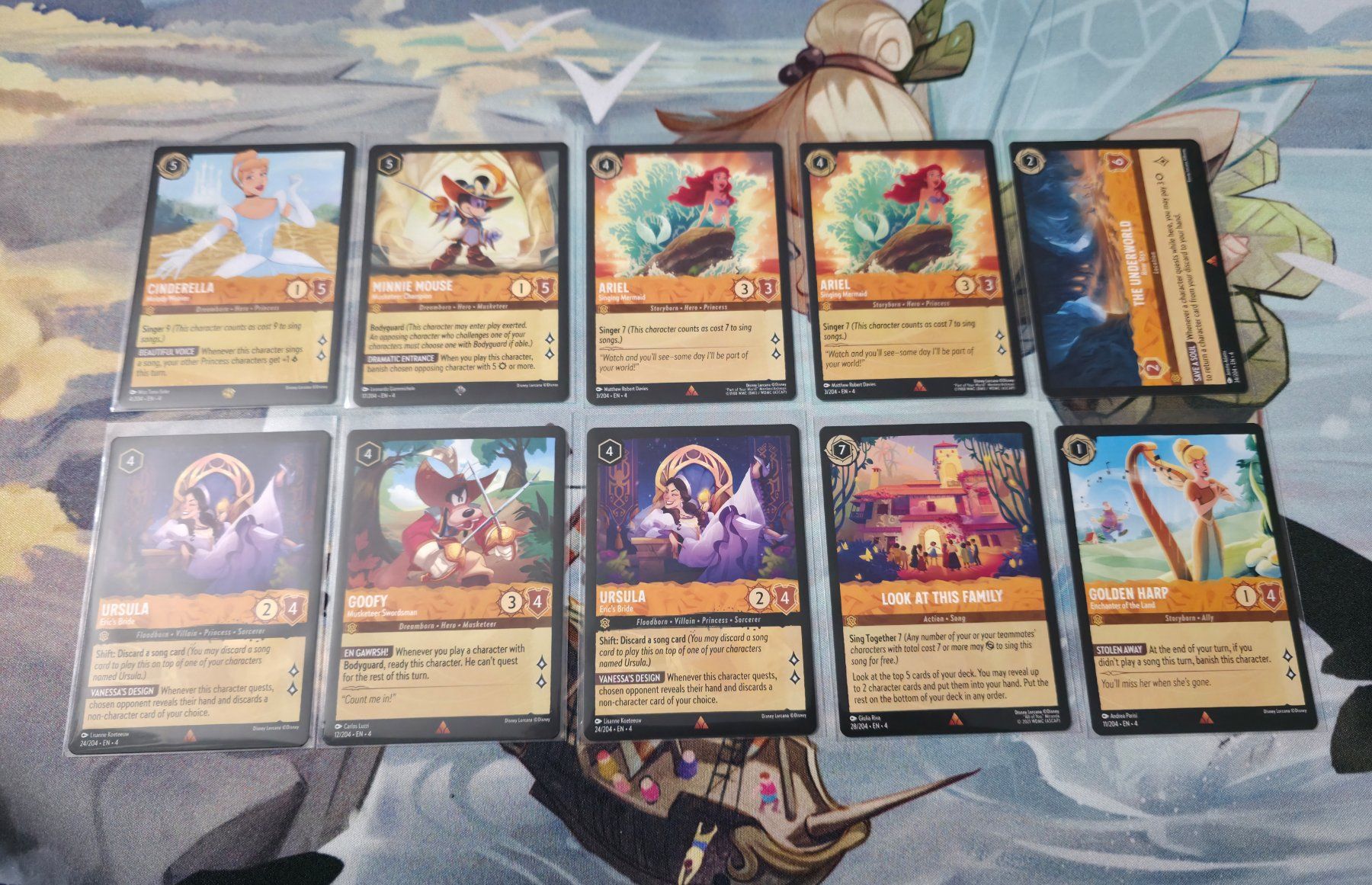 Disney Carte collezionabili: Disney Lorcana Ursulas Return Set (425+ Karten) – Nuovo (secondo la descrizione) da Aegerten venduto da myoutlet 4