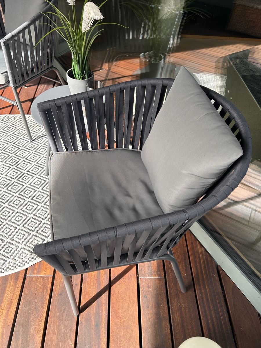 Sedie: Balkon Set, Gartenstuhlset, Gartenmöbel  – Usato da Uerkheim venduto da Pata180817 2