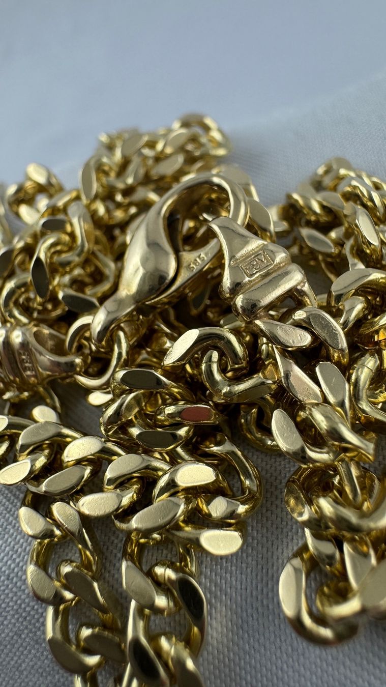 Catenine: Halskette in 585 Gold / 14 Karat – Usato da kreuzlingen venduto da fantasy_schmuck 7