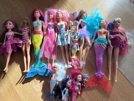 Barbie etc. Insgesamt 14 Puppen