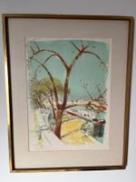 Rudolf Zender (1901-1988)  Au bord de la Seine