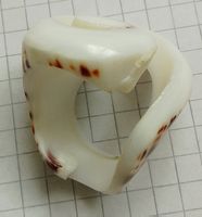 Fingerring Vintage Schmuck mit Spiraldesign 3x2,5cm