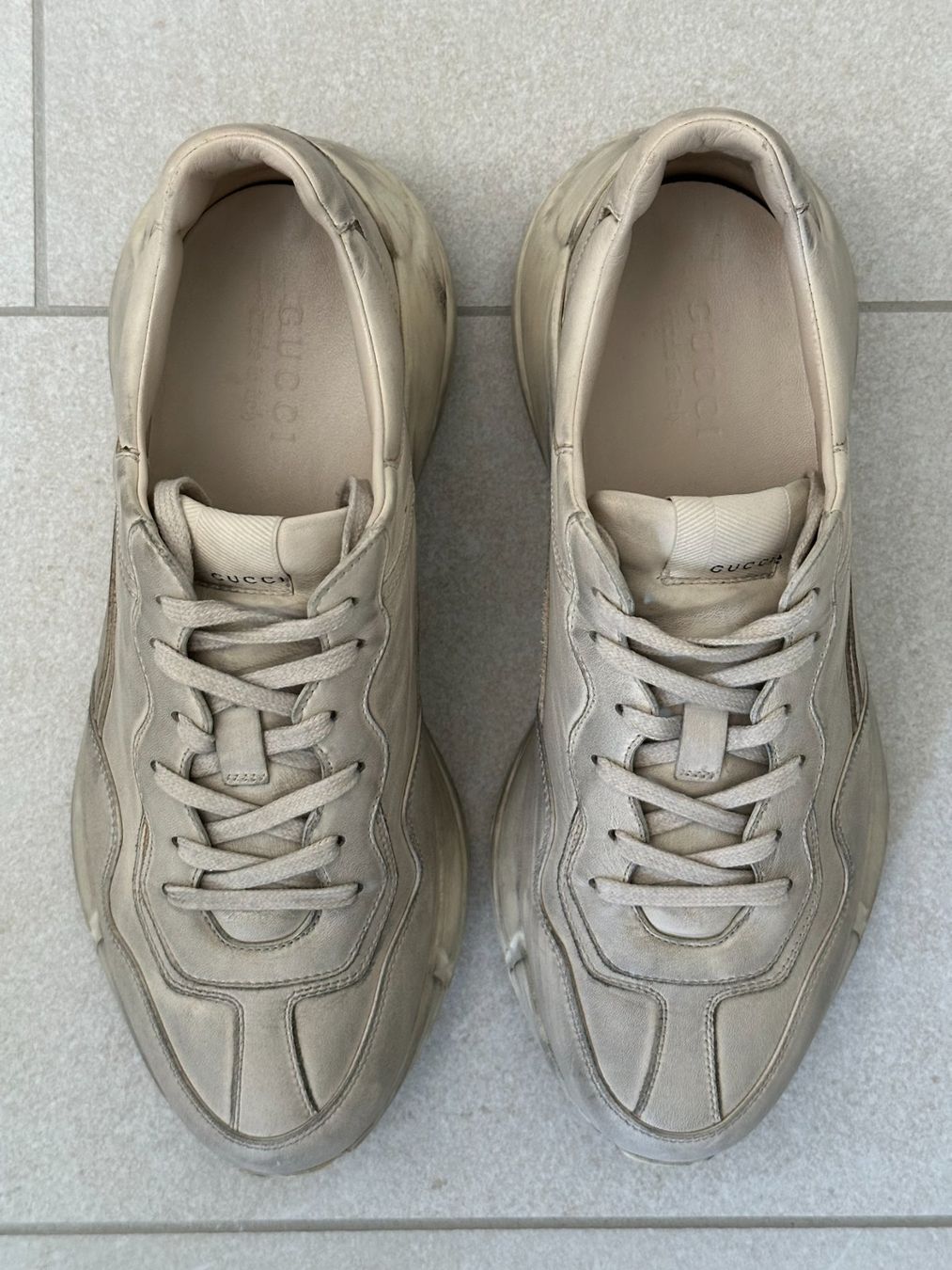 Gucci Scarpe da uomo: Gucci Rhyton Distressed – Usato da Illnau venduto da Polobear 6
