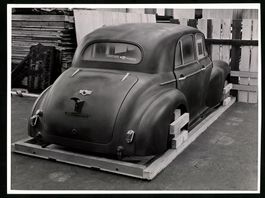 Fotografie Morris Minor, vor der Lackier