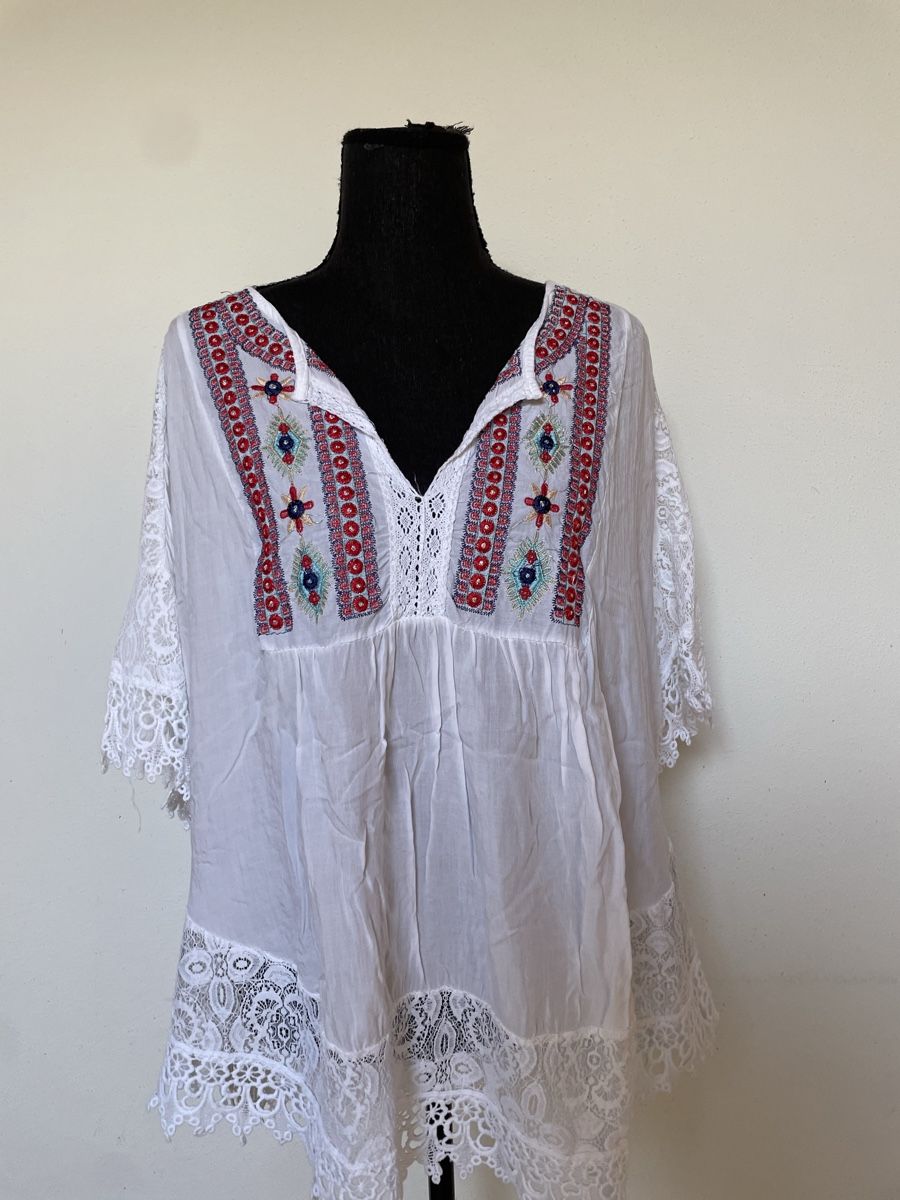 Camicette: Boho Folklorebluse – Nuovo (secondo la descrizione) da Sigriswil venduto da ck56