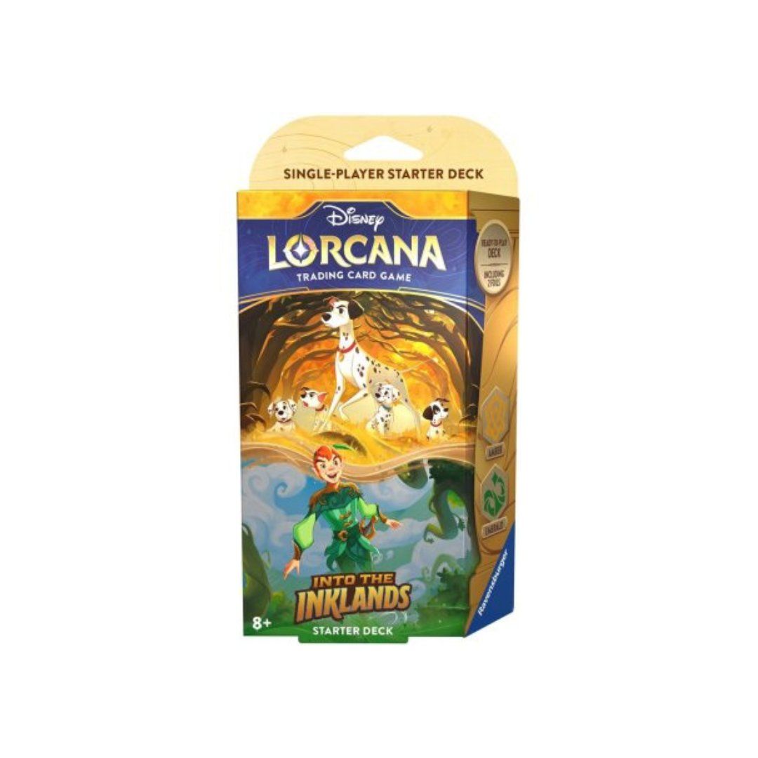 Disney Carte collezionabili: Lorcana Amber & Emerald Starter Deck (EN) – Nuovo e nell'imballaggio originale da Kreuzlingen venduto da Silva_Ludus