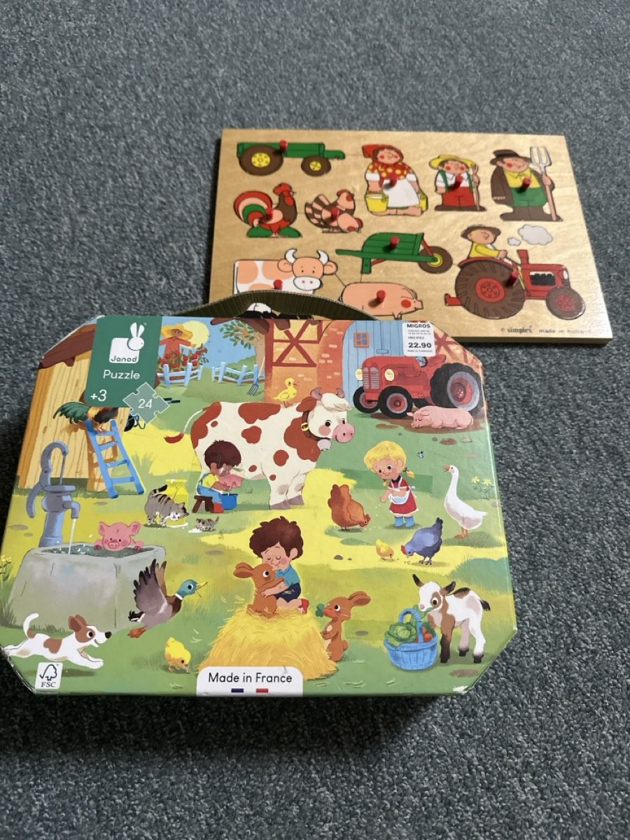 Puzzles: Puzzle Bauernhof  – Neuf (Voir description) à Baltschieder par YmroBe
