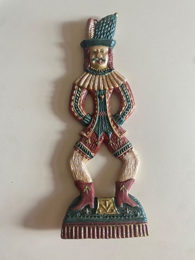 Statuette: Moriskentänzer, kunstvoll geschnitztes Wachsbild. – Usato da Diessenhofen venduto da Albin00