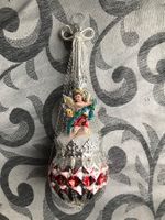 Nostalgischer Christbaumschmuck mit alten Glanzbildern