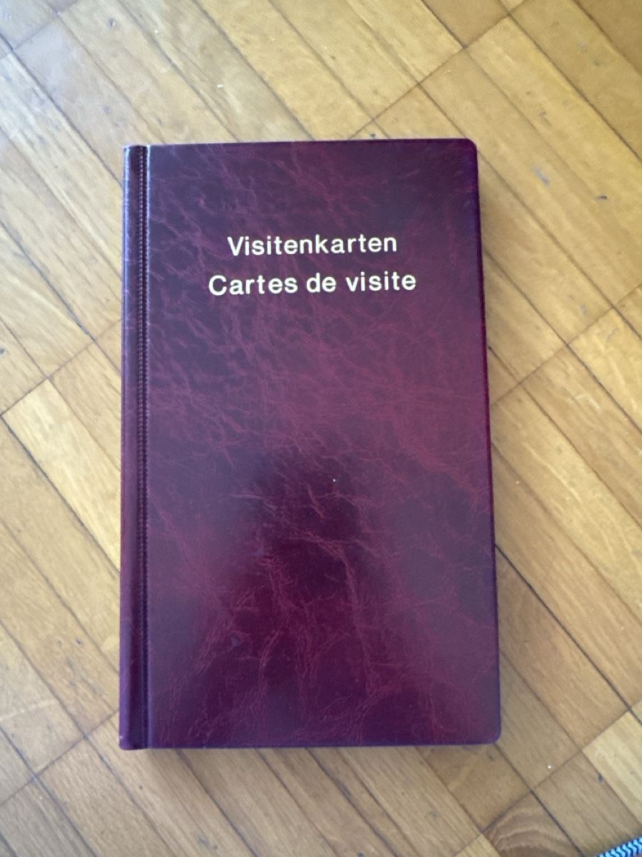 Cartoline: Klassischer Visitenkartenalbum  – Nuovo (secondo la descrizione) da Kloten venduto da and_9mqp