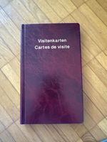 Klassischer Visitenkartenalbum 