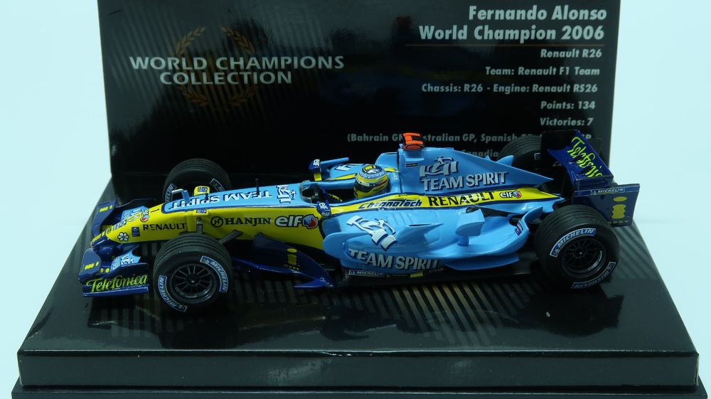 F. Alonso Renault R26 2006 World Champions Collection 1:43 (Neu (gemäss ...
