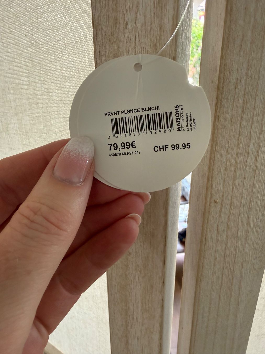 Maisons du monde Paravents: Raumteiler Stoff Holz 3-teilig neu – Neuf (Voir description) à Dietschwil par adr_gs9w 1
