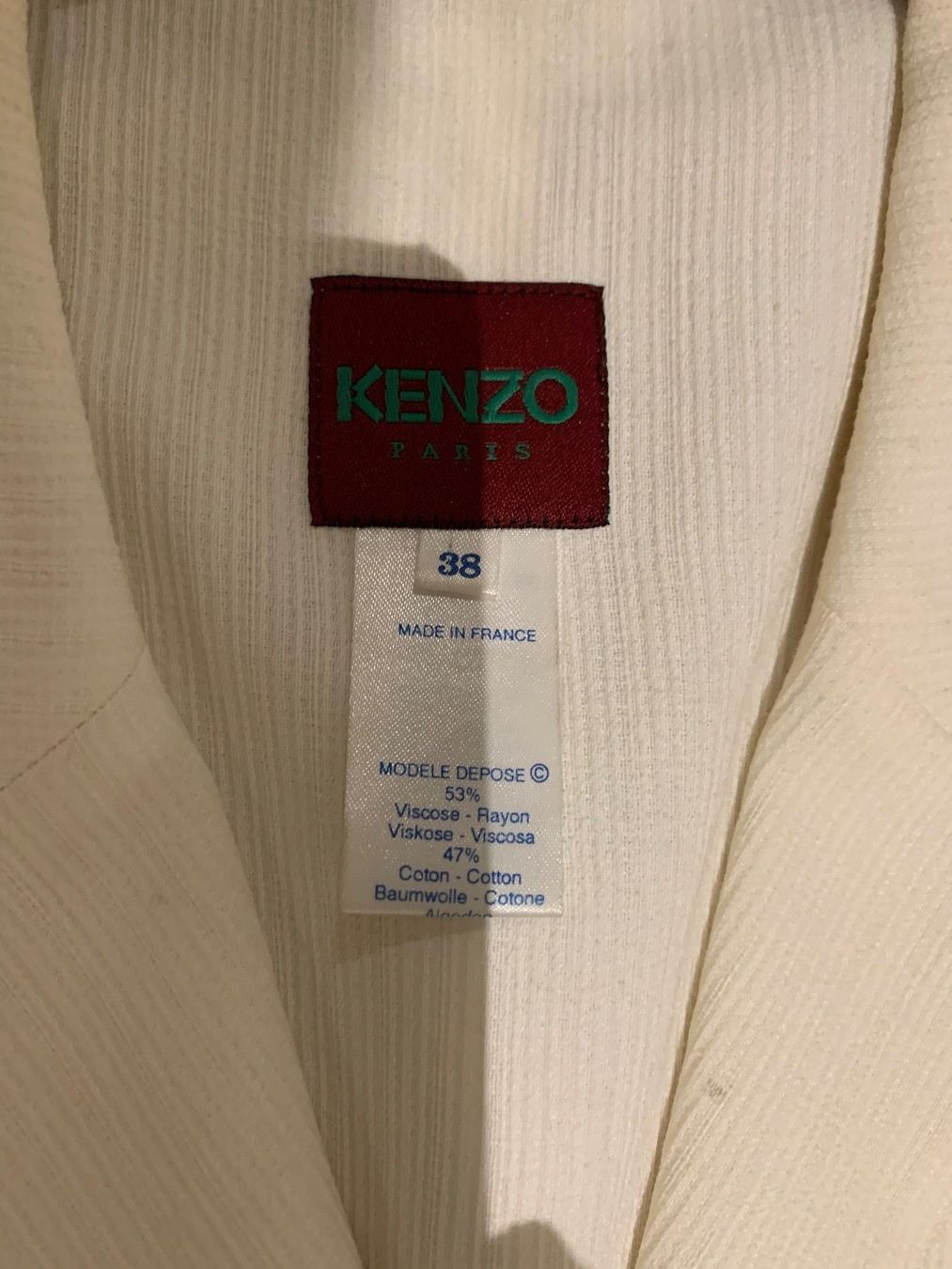 Kenzo Giacche: Kenzo Blazer Exklusiv,Qualität & Design. – Nuovo e nell'imballaggio originale da Zell  ZH venduto da maria0100 6