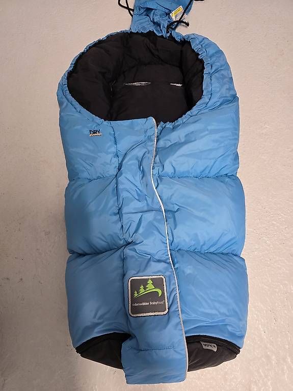 Sacchi a pelo: Odenwälder Babynest blau Gr. L – Usato da Wattenwil venduto da annina1187