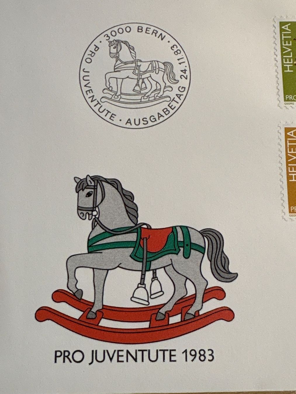 Tutti i francobolli: Pro Juventute Briefmarken-Satz 1983 – Usato da Ibach venduto da lisch3 2