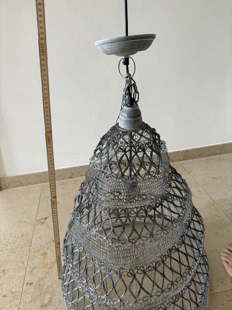 Lampadari & plafoniere: Tolle grosse Pendelleuchte aus Metall – Usato da Erlenbach ZH venduto da itemstobepruchased 1