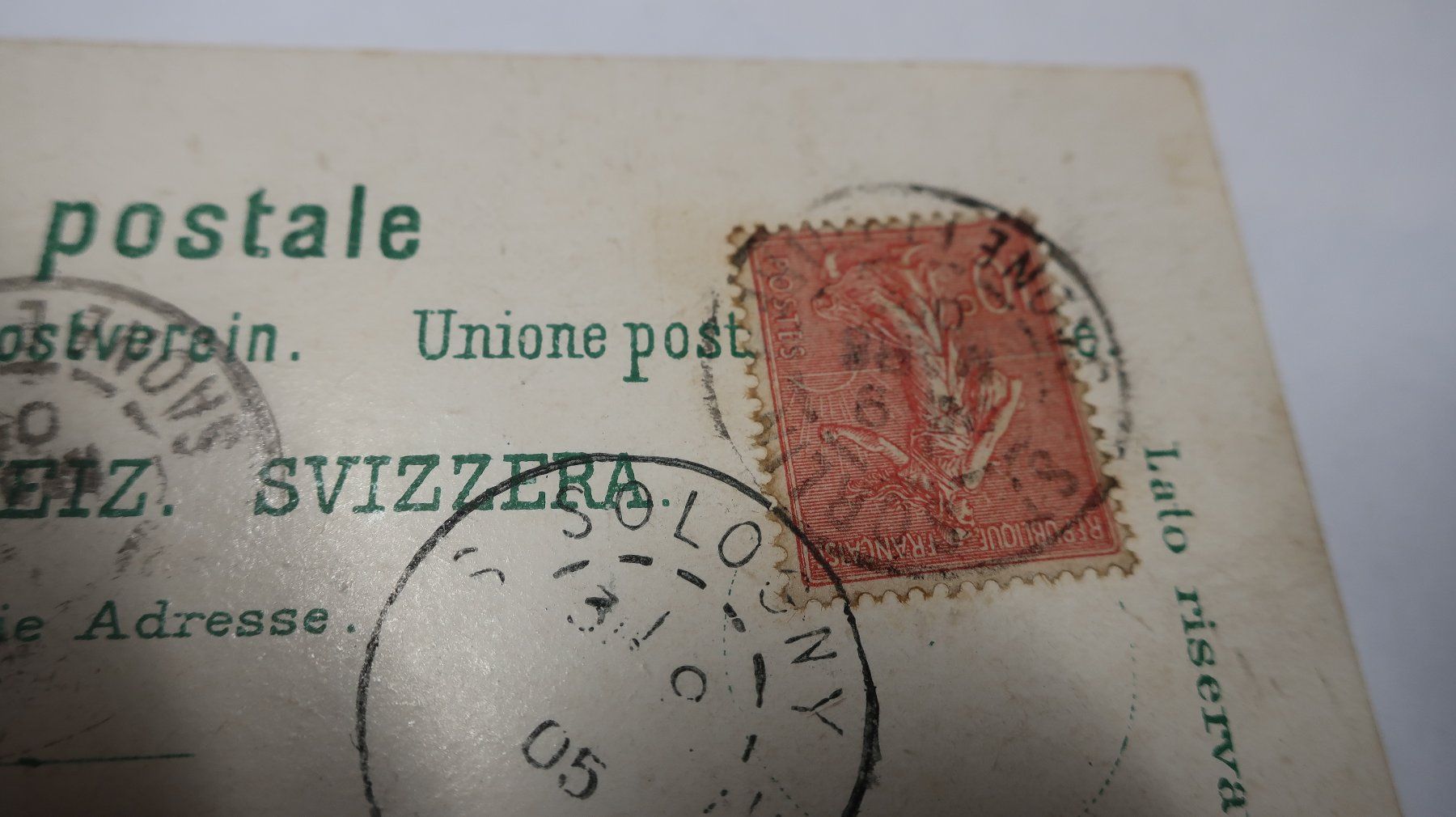 Ansichtskarten: Souvenir de Genève – Gebraucht aus Cormoret von Pascalll2001 6