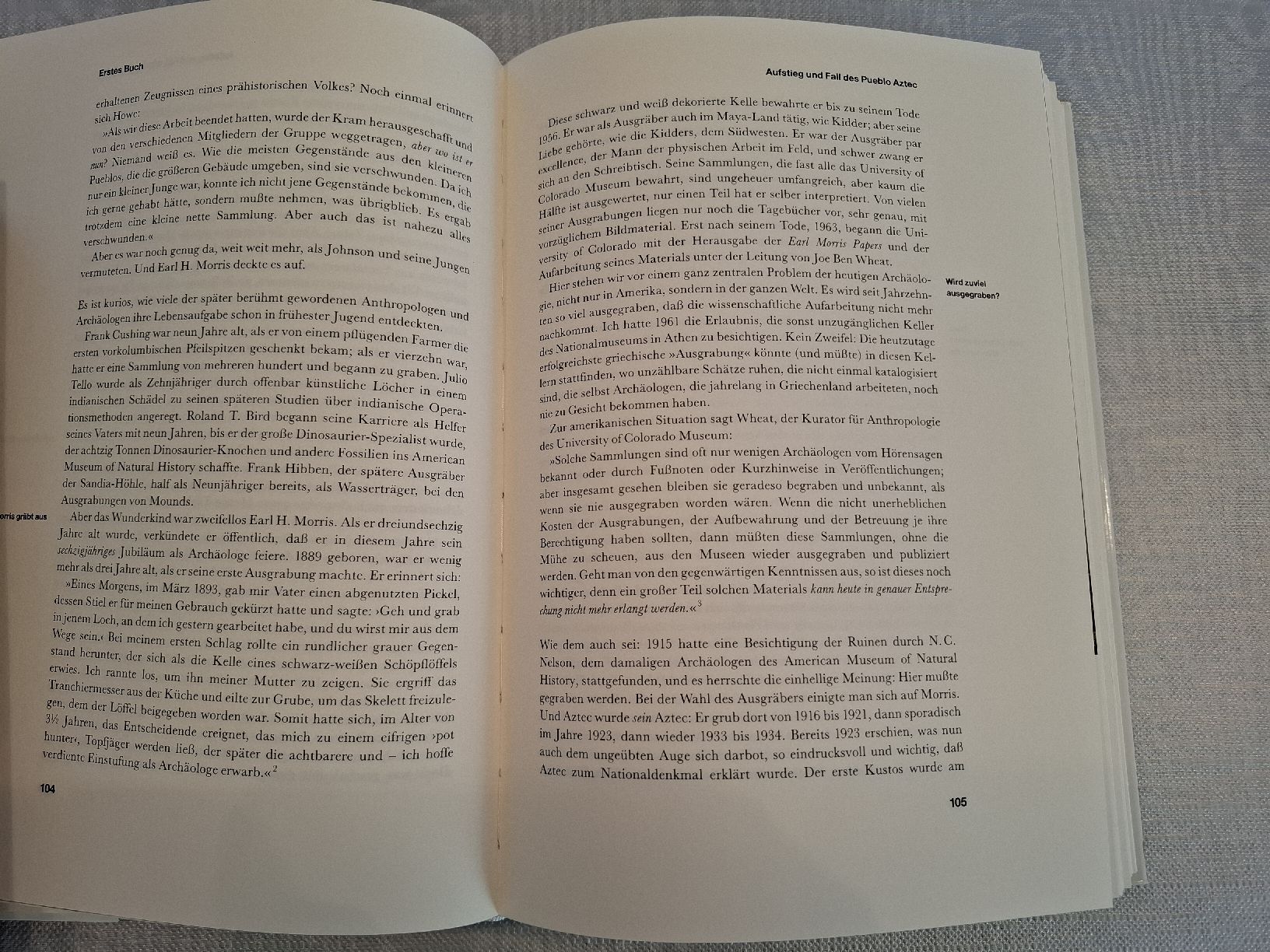 Libri: Buch Die ersten Amerikaner - Ceram – Usato da Bäretswil venduto da Galada 3