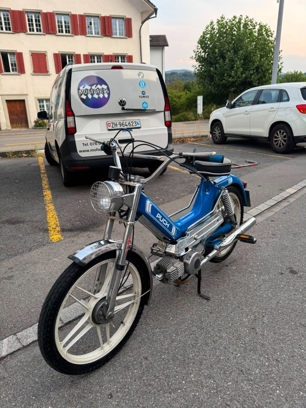 Puch Cyclomoteurs: Puch Maxi S mit Ausweis – D'occasion à Schmerikon par Mofaparts 2