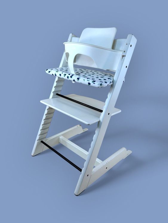 Stokke® Tripp Trapp inkl. Babset & Kissen / Weiss 1