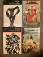 4 alte Schulbücher