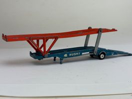 GB5- Husky Autotransporter Auflieger orange blau