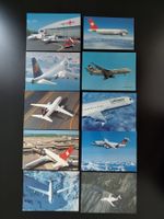 10x Vintage Flugzeug