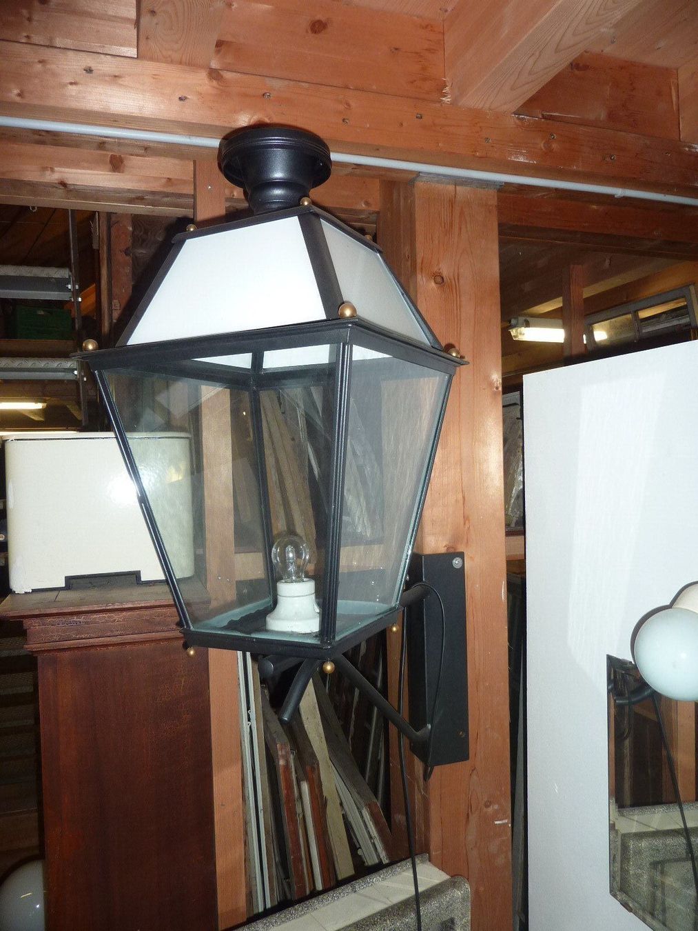 Lampade: Laterne Hauslampe antik – Nuovo (secondo la descrizione) da Zihlschlacht venduto da Logu69 4