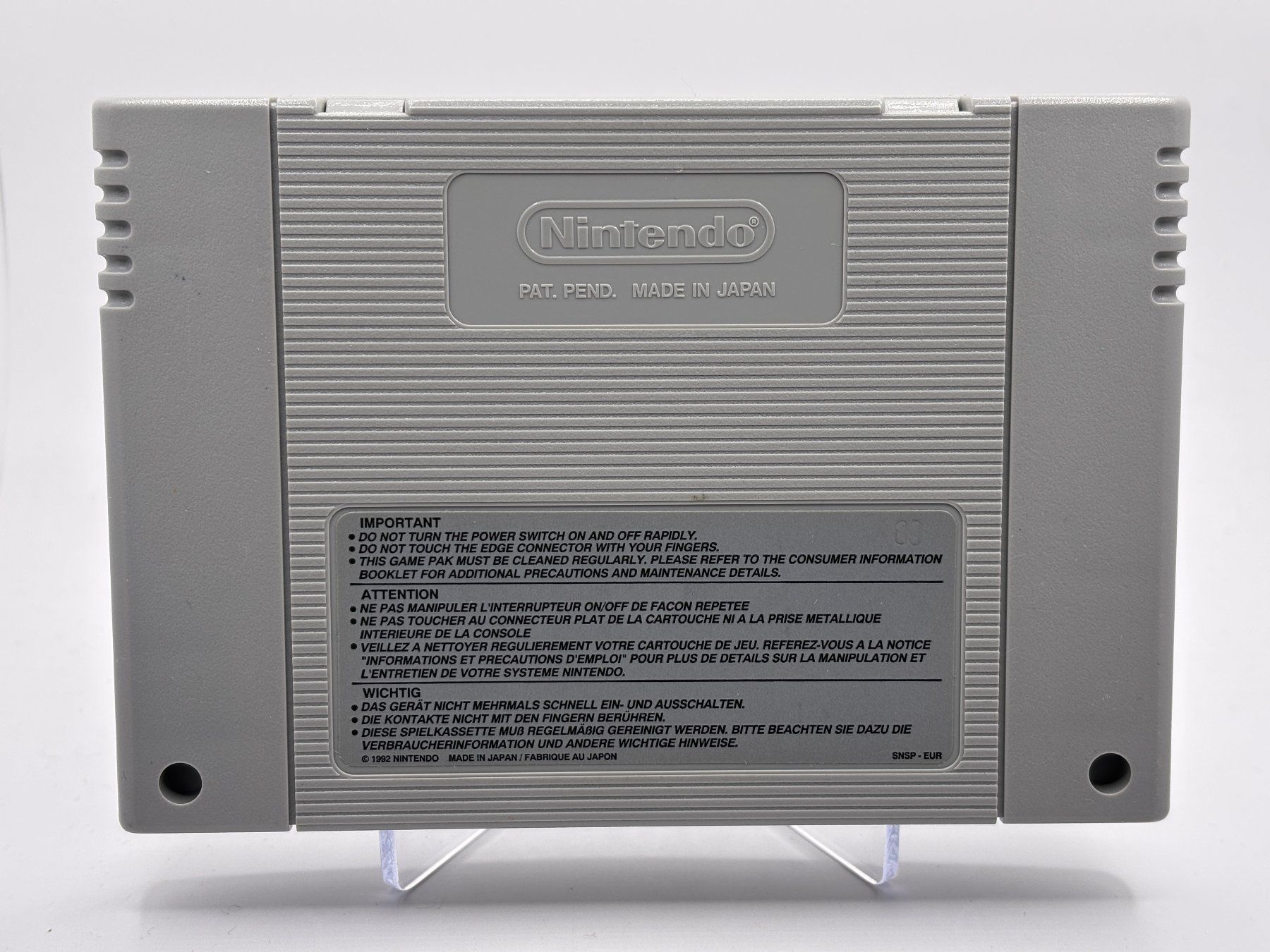 Giochi: SNES - F-Zero – Usato da Allschwil venduto da Bullach 1
