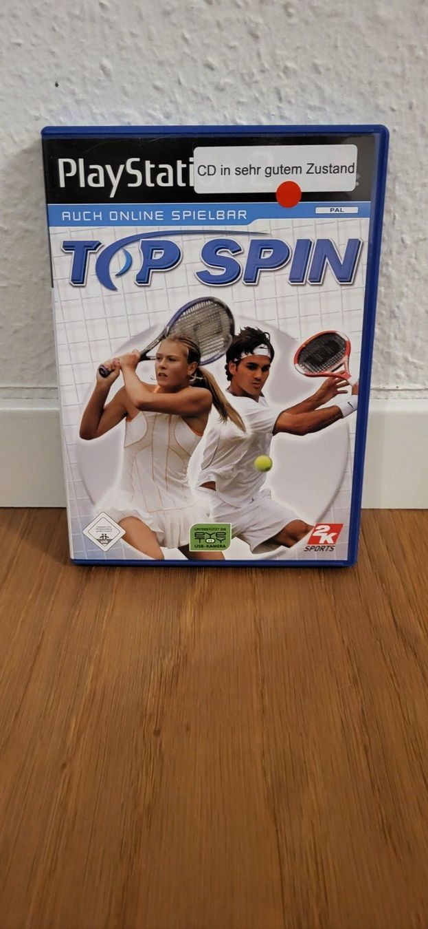 Sony Giochi: PS 2 - Top Spin – Usato da Münsingen venduto da DigitaleSpielecke