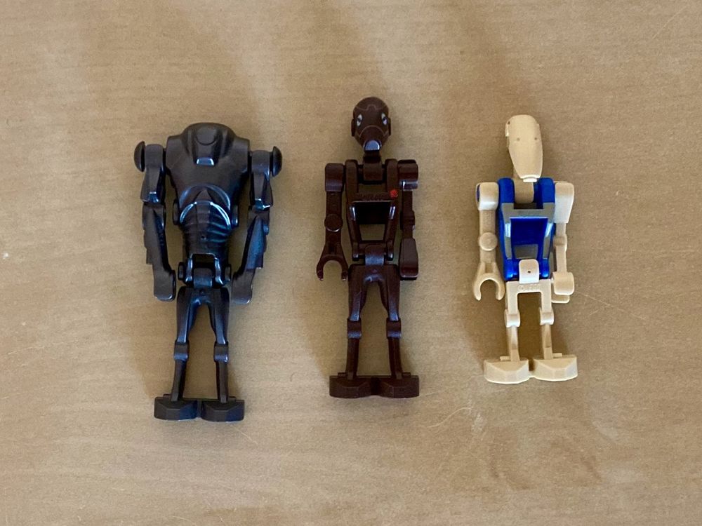 LEGO 3x Star Wars: Super Battle Droid, Commando Droid, Pilot | Kaufen ...