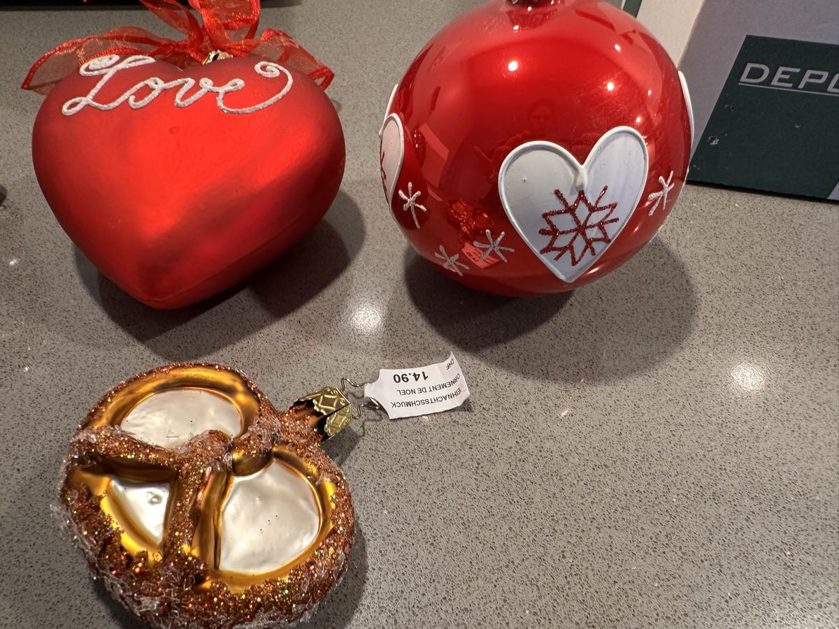 Tutte le decorazioni: 4 Depot Weihnachts Christbaum Kugeln – Nuovo e nell'imballaggio originale da Oberurnen venduto da jasmin2fel
