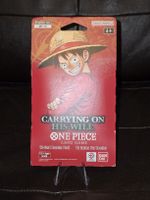 1 × One Piece Carrying on his will OP13 Blister Booster