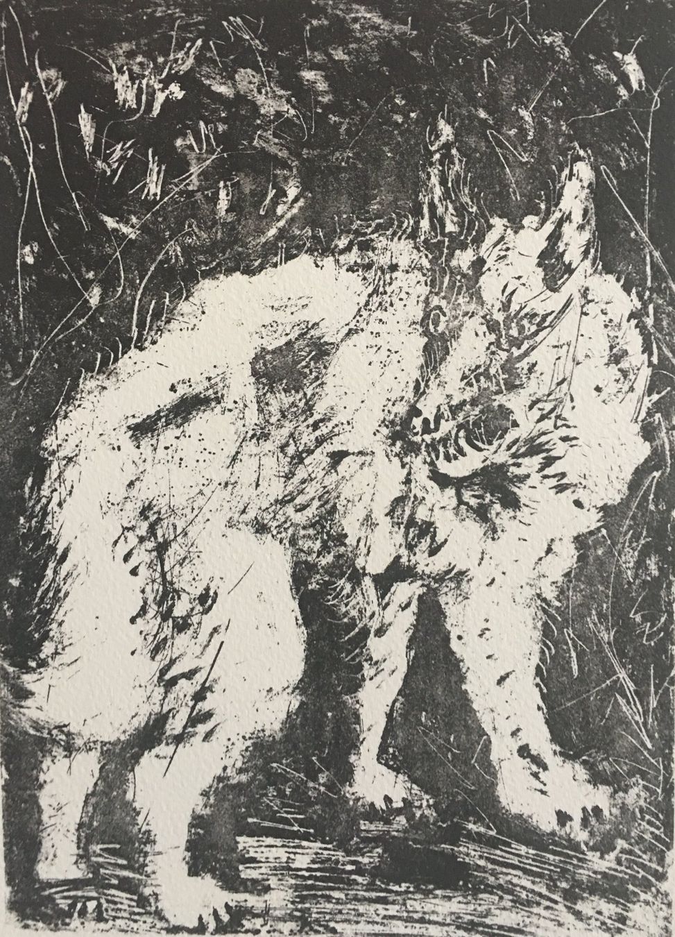 Grafiken & Lithographien: Pablo Picasso     Buffon     "Le Loup" – Gebraucht aus Nennigkofen von Sommersonnen 4