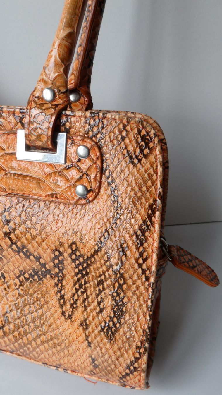 Borse da donna: Handtasche Wildtierlook Design Animal Look Vintage – Usato da Frauenfeld venduto da Astra13 4