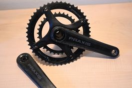 Carbon-Kurbel Praxis Works Zayante 48/32 Zähne gebraucht