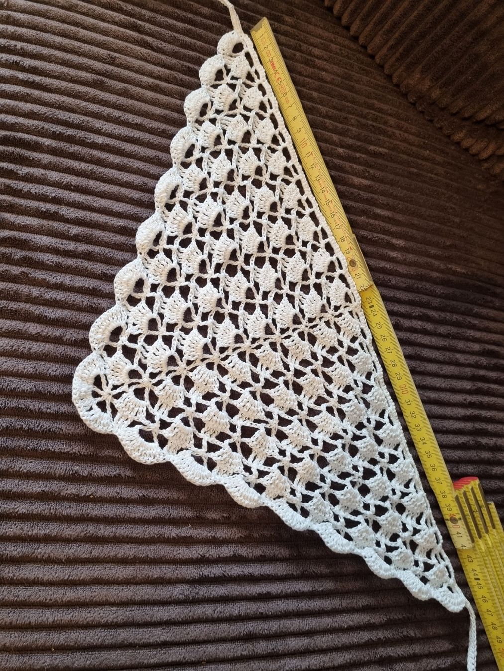 Accessori per capelli: Foulard cheveux crochet blanc coton – Nuovo e nell'imballaggio originale da Riddes venduto da pierre-a-facettes 2