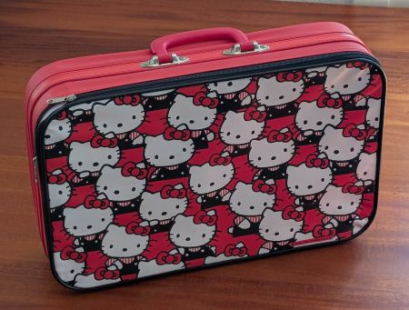 Vintage Hello Kitty Köfferchen - Sammlerstück der Anfänge