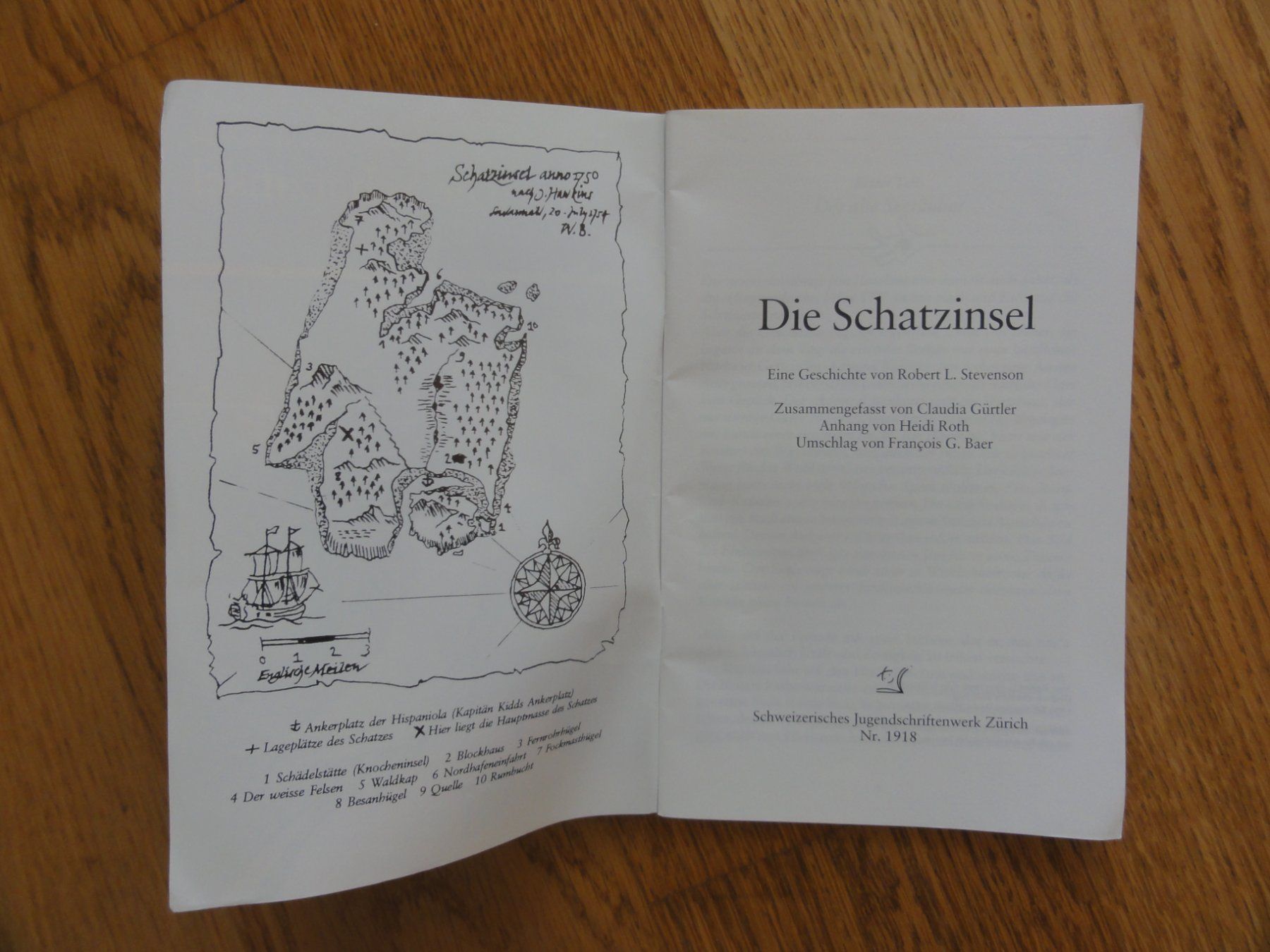Libri: Die Schatzinsel, SJW – Usato da Riedholz venduto da Taweva 1