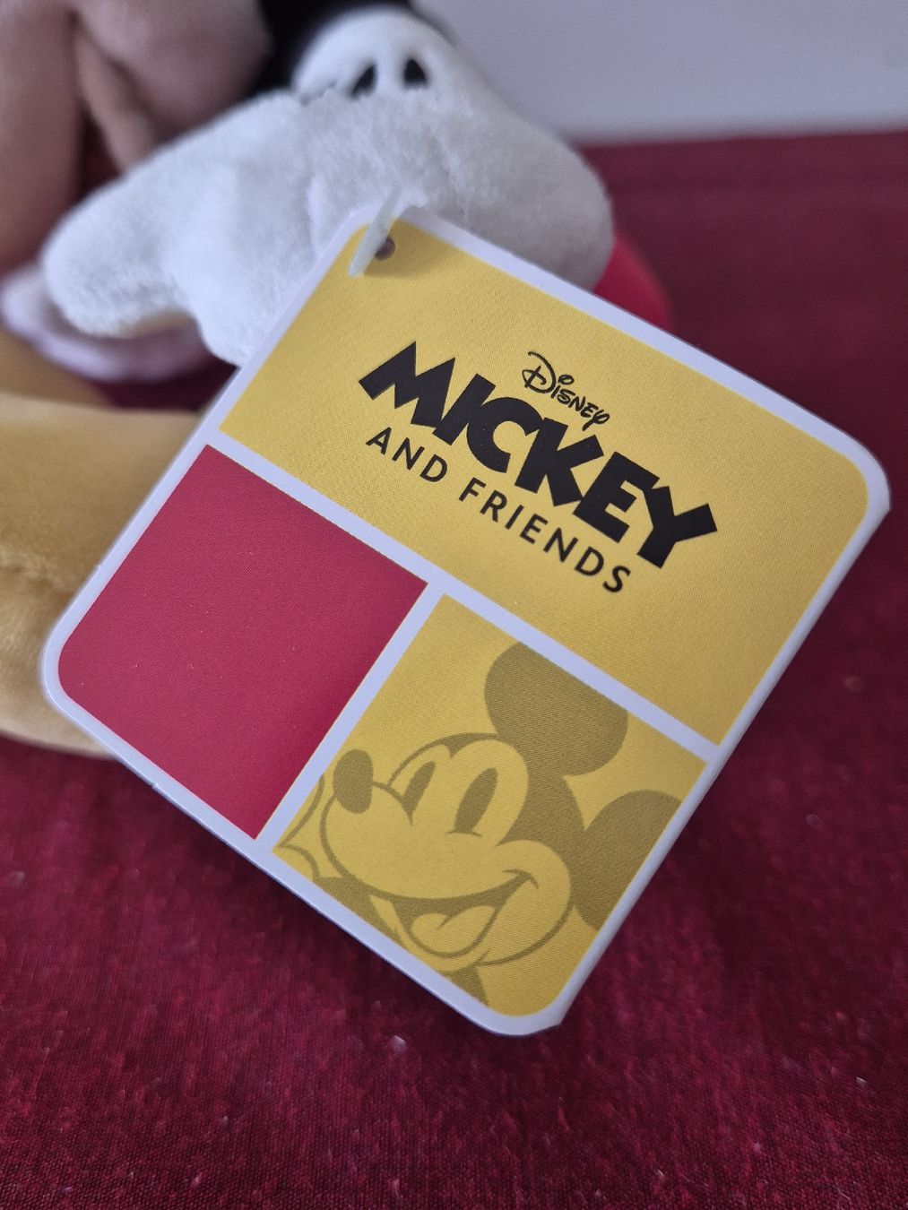 Disney Giocattoli: Mickey Maus Plüschtier  – Usato da Oberdiessbach venduto da Finland1977 6