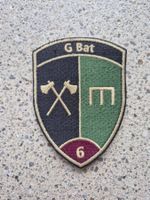 *** Badge G Bat 6 mit klett ***