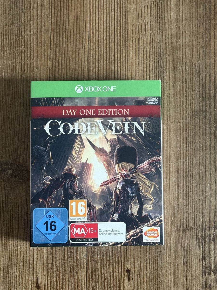 Giochi: XBOX ONE CODE VEIN DAY ONE EDITION NEU – Nuovo e nell'imballaggio originale da Staufen venduto da hadornski1