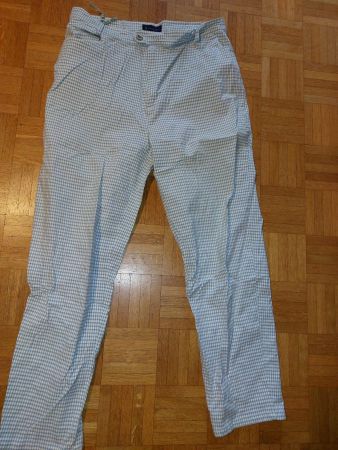 wunderschöne Jeans/Hose, grösse 22,  hellblau/weiss/grau