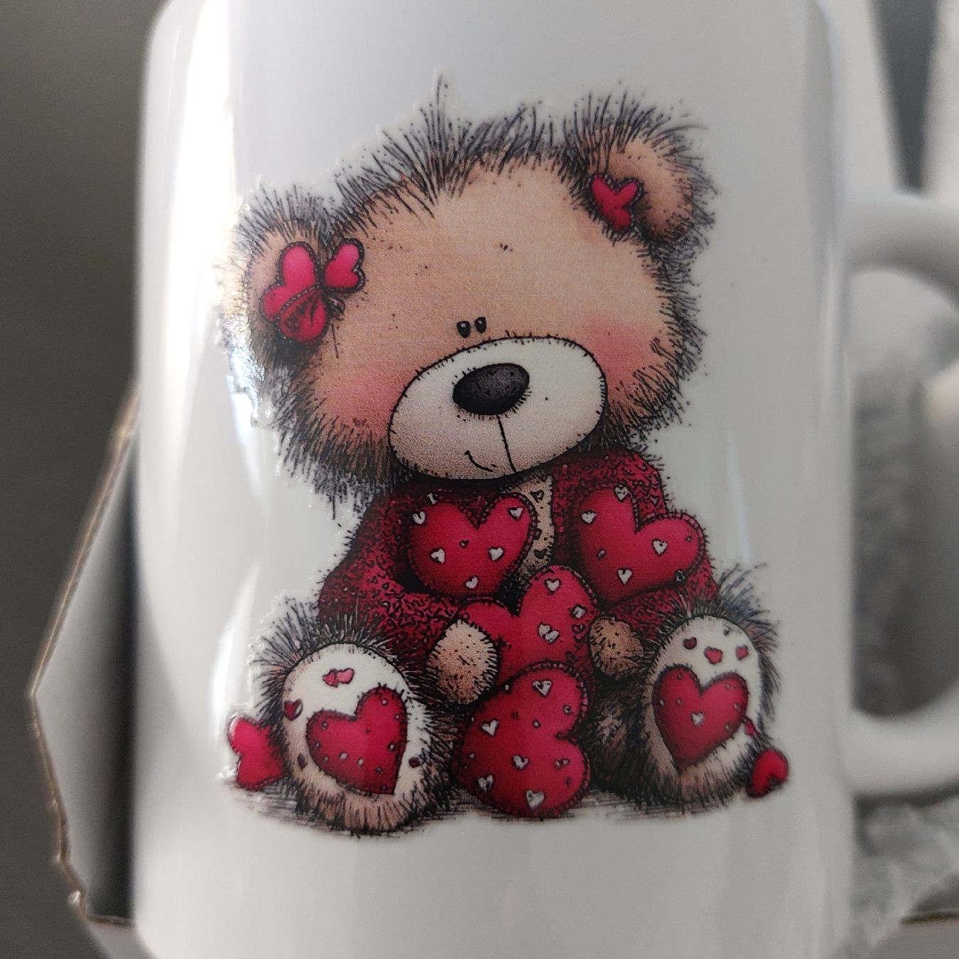 Tazze: Liebe Tasse mit Teddybär – Nuovo e nell'imballaggio originale da Erlinsbach SO venduto da Inspirierend 1