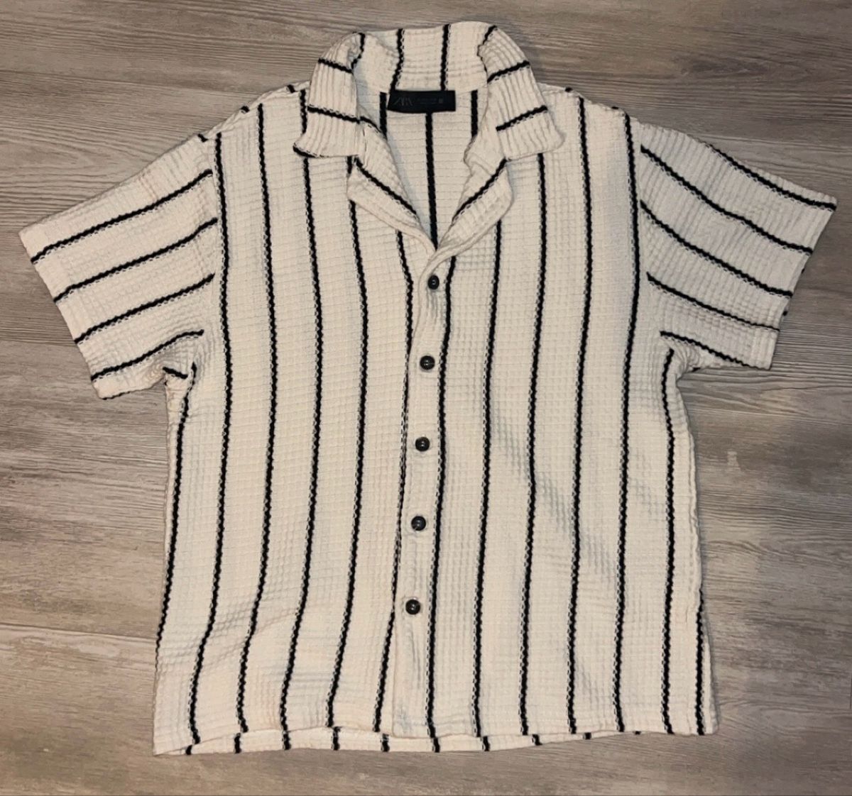 Zara Lotti & Set di vestiti: Ensemble chemise et short rayé blanc et noir – Nuovo (secondo la descrizione) da Charmoille venduto da chaignat03 2